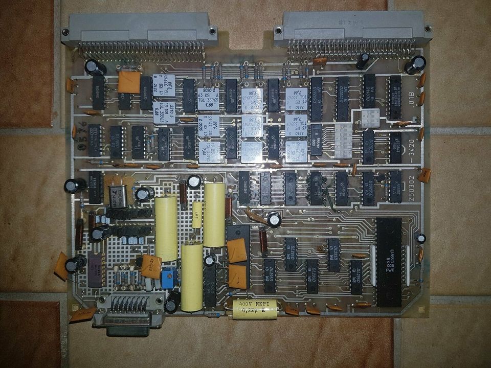 VEB RFT Robotron  MC80 Computer Platine Z50302-3420 01 L in Hamburg