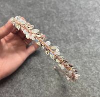 Braut Haarreif/ Haarschmuck Rosé Hochzeit Hessen - Limeshain Vorschau