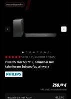 Soundbar Philips TAB7207/10 Rheinland-Pfalz - Niederstadtfeld Vorschau