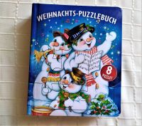 sehr gut erh. Weihnachtspuzzlebuch "Schneemann" mit 8 Puzzle Dresden - Niedersedlitz Vorschau