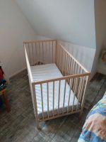 Babybett + Matratze Dr Lübbe Zöllner Dresden - Leuben Vorschau