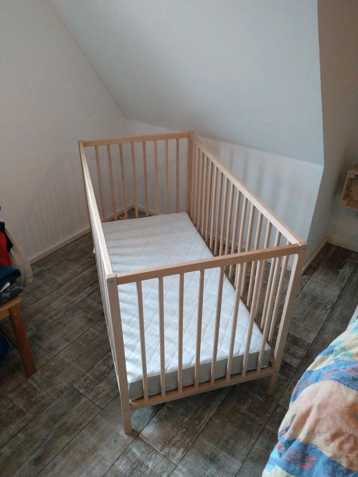 Babybett + Matratze Dr Lübbe Zöllner in Dresden