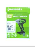 Greenworks Tools Akku-Schlagschrauber GD24IW400 & 2x Akku G24B4 Nordrhein-Westfalen - Oberhausen Vorschau