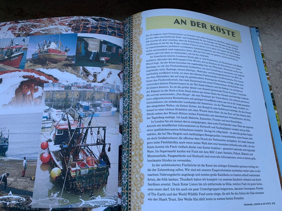 Das besondere Buch mit 70 Fischrezepten aus vier Kontinenten in Bremerhaven