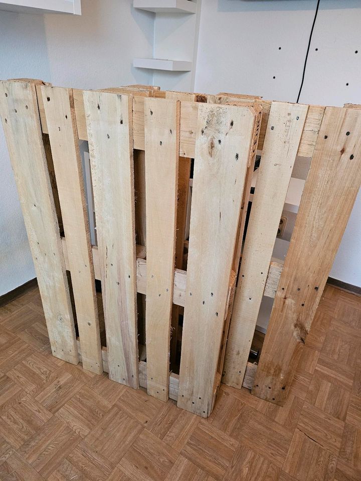 2 Holz Europaletten, neuwertig zu verkaufen in Hermeskeil