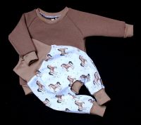 ❤️ NEU Set Geschenk Baby Pulli + Hose Pferd 50 56 62 68 74 80 86 Bayern - Riedering Vorschau