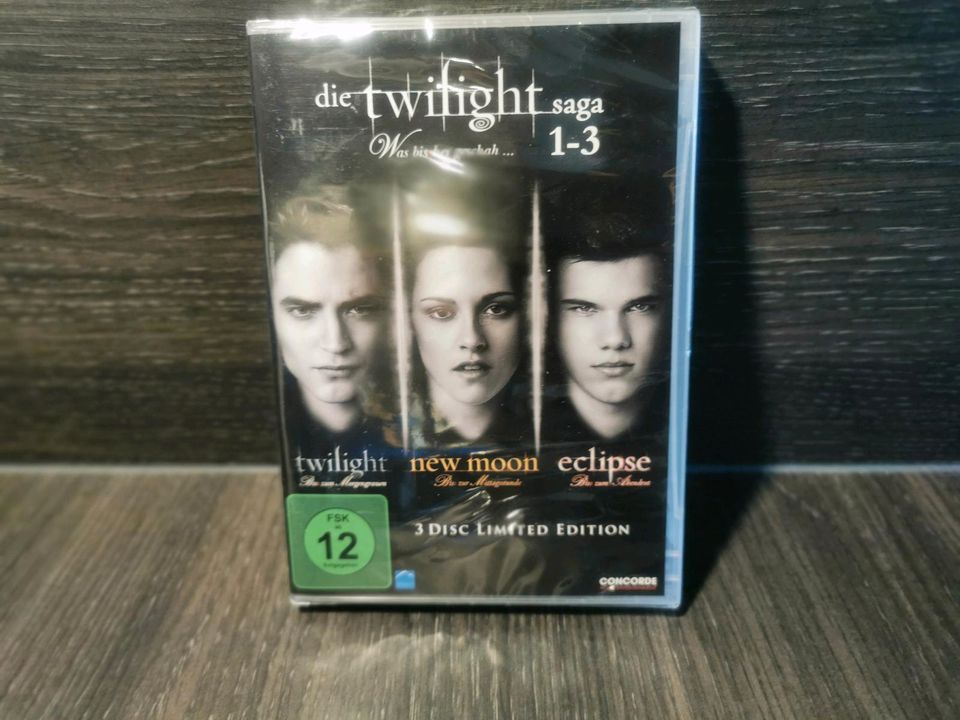 Neu + OVP - Die Twilight Saga 1-3 DVD in Hamburg