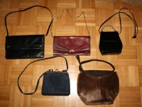 5 Damen Handtaschen Leder rot und schwarz Fell-Muff Hessen - Rüsselsheim Vorschau