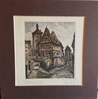 Rothenburg Original Radierung von K.Zwicker Niedersachsen - Renkenberge Vorschau