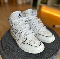 Nike Jordan 1 Mid Iridescent Reflective White (Women's) EU38 Nordrhein-Westfalen - Rösrath Vorschau