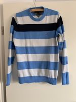 Tommy Hilfiger Pullover blau/weiß gestreift, Gr. S, Premium Cotto Nordrhein-Westfalen - Harsewinkel Vorschau