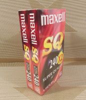 Maxell Videokassetten SQ240 Doppelpack NEU orig. verschweißt Niedersachsen - Lingen (Ems) Vorschau