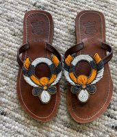 Exclusive Flip flops - Sandalen Leder hand made in Kenia Baden-Württemberg - Weissach Vorschau