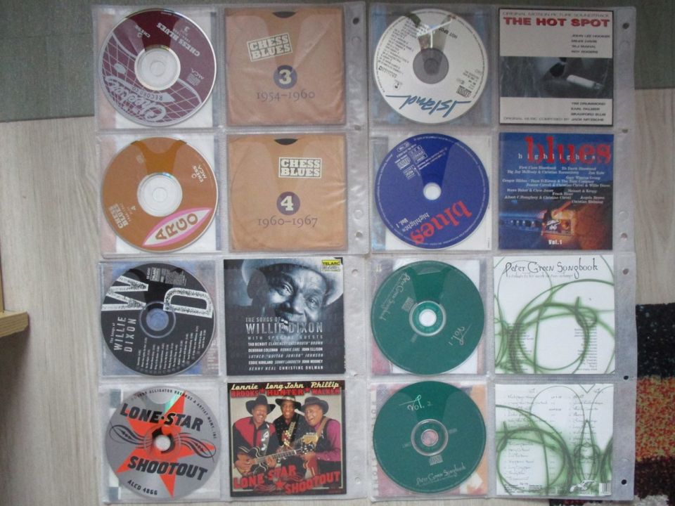 Über 80CDs Blues+Rock Sampler usw. Gegen Unkostenbeitrag LESEN!!! in Worms