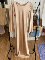 Gold Satinkleid Abendkleid abiye Nordrhein-Westfalen - Alsdorf Vorschau