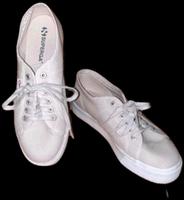 Superga Sneaker Seglerschuhe Gr. 41 Beige Stoff Niedersachsen - Seevetal Vorschau
