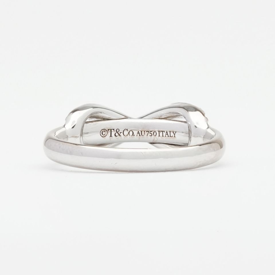 Tiffany & Co Infinityring mit Brillanten 0,5 ct, in 750 WG RG 45 in Hamburg