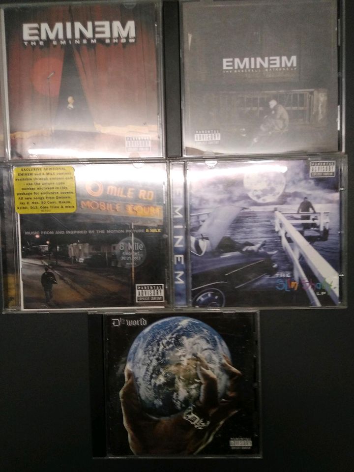 Musik Album Eminem /  5 Alben zusammen in Berlin