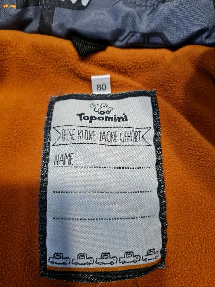 Winterjacke Topomini Gr. 80 in Erftstadt