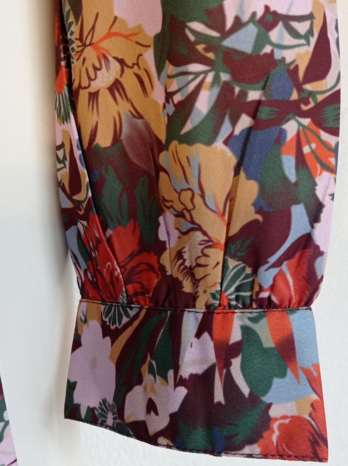 Hemdblusen - Kleid von Aniston mit Blumendruck, Gr. 44, Neu in Tauberbischofsheim