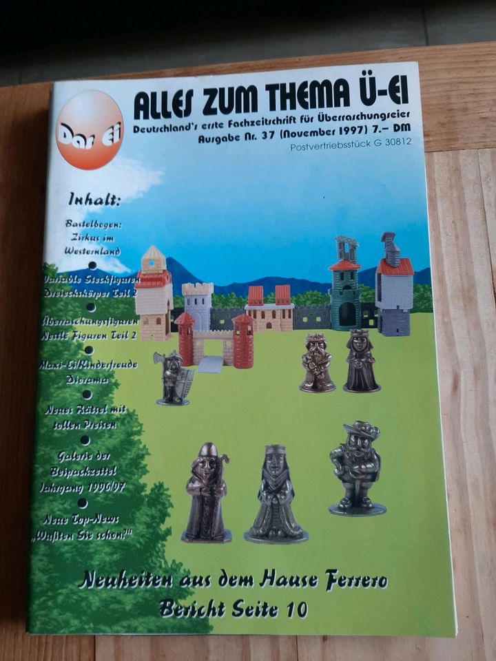 12x Ü-Ei Sammler-Zeitschriften in Limburg