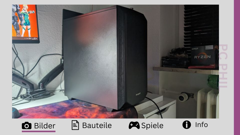 ❄️SilentGaming PC ❄️R5 5600 | RTX 2070 Super | 16GB Ram|1TB SSD❄️ in Fürth