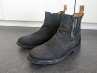 GANT Chelsea Boots Gr. 38 Ankle Boots Stiefeletten Leder schwarz Frankfurt am Main - Sachsenhausen Vorschau