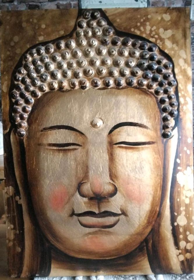 Buddha Bild Wandbild Leinwanddruck in Wuppertal