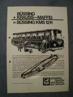 Büssing Original Werbung Typ KMS 12R Niedersachsen - Braunschweig Vorschau