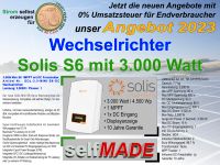 Solis 3,0kW Mini S6 1MPPT mit DC Freischalter inkl. Monitoring Brandenburg - Dannenwalde (Gumtow) Vorschau