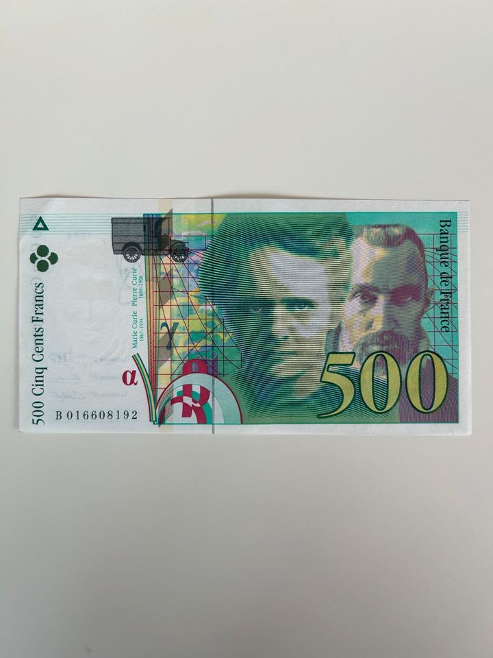 500 Francs Frankreich 1994 Banknote in Ense