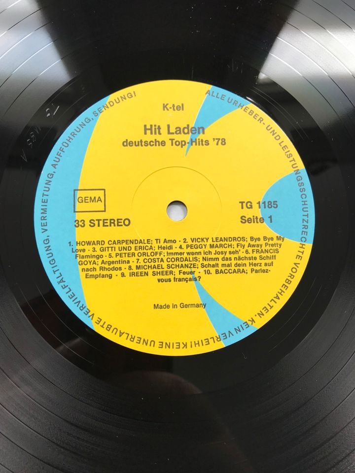 LP Hitladen deutsche Top-Hits 78 NEU in Goslar