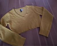 CROP Pullover von H&M ❤️ Gr. S | ocker gelb Bayern - Wertingen Vorschau