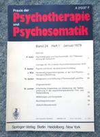 Praxis der PSYCHOTHERAPIE und PSYCHOSOMATIK, Bd. 24, Heft 1, 1979 Bremen - Hemelingen Vorschau
