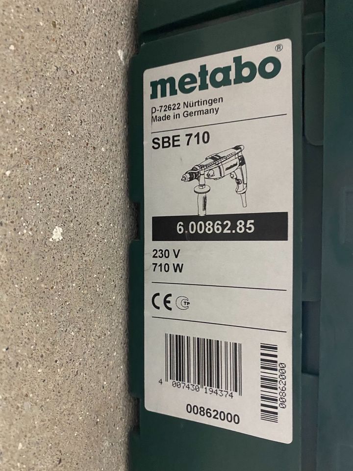 Metabo SBE 710 Schlagbohrmaschine Top! in Memmelsdorf