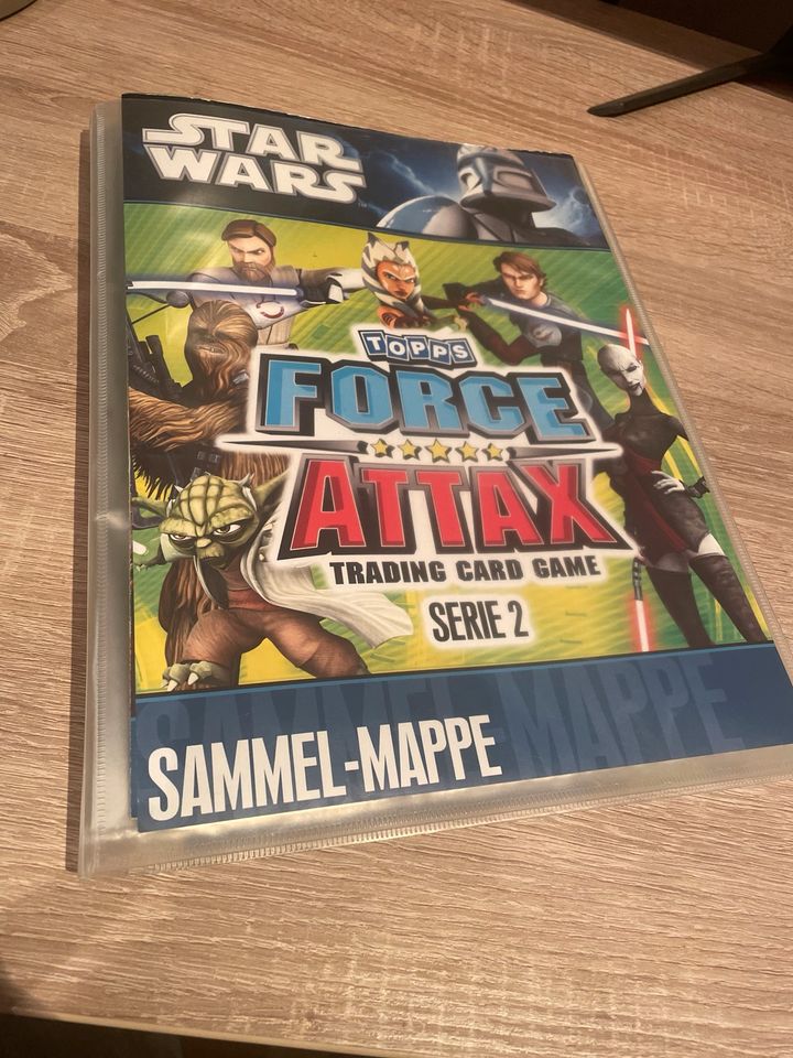 Force Attax Mappe Serie 2 in Leinach