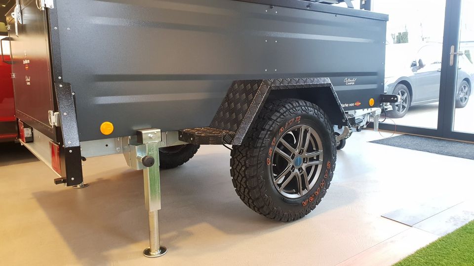 Dachzeltanhänger KT-EB3 Offroad TPV Böckmann Kofferanhänger mit verstärktem Deckel für Dachzelte - Fahrradanhänger - Minicamper - Anhänger in Syke