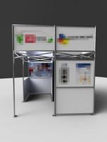 Messestand inkl. Transportsystem und weichem Auslegeboden Nordrhein-Westfalen - Bad Honnef Vorschau