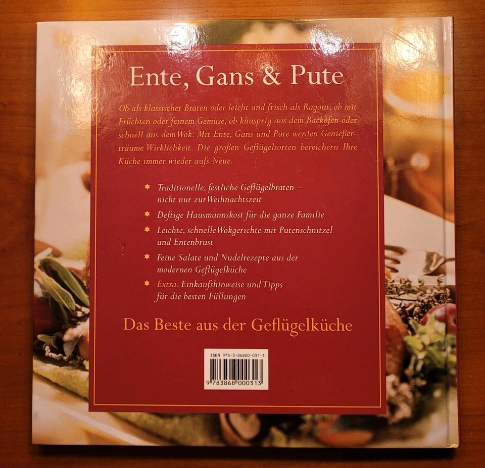 neu: Kochbuch "Ente, Gans & Pute" von Weltbild in Dresden