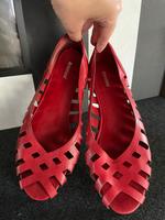 Tolle Graceland Schuhe rot Gr. 41 Peeptoes Sandalen Niedersachsen - Uelzen Vorschau