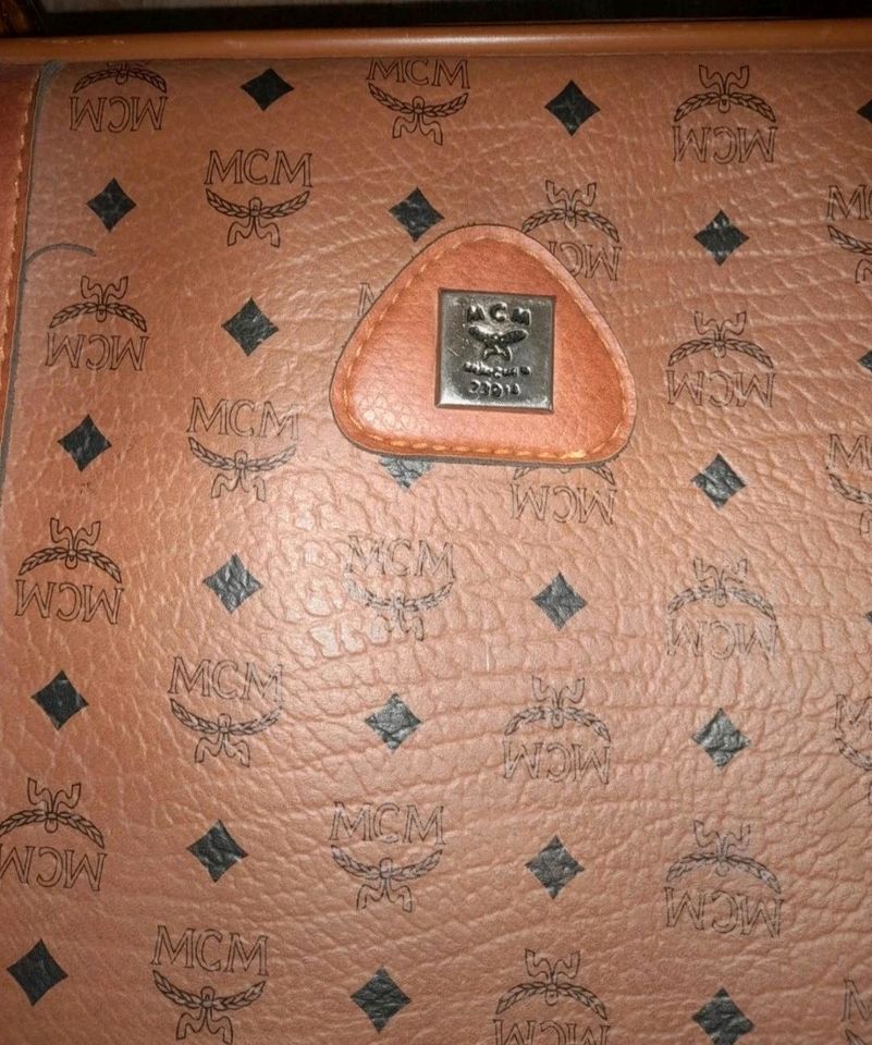 MCM Tasche Koffer braun Leder München 23914 in Wuppertal