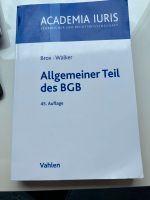 Allgemeiner Teil des BGB Brox/Walker Nordrhein-Westfalen - Marl Vorschau