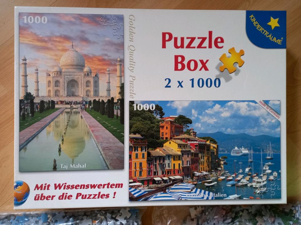 Kinderträume Puzzle Box 2 x 1000 Teile in Wegscheid