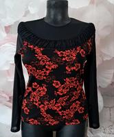 DESIGUAL Langfristig mit roten Blumen Niedersachsen - Hesel Vorschau