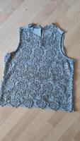 Spitzen Tanktop für Damen.Gr 40.Grau. Hessen - Idstein Vorschau