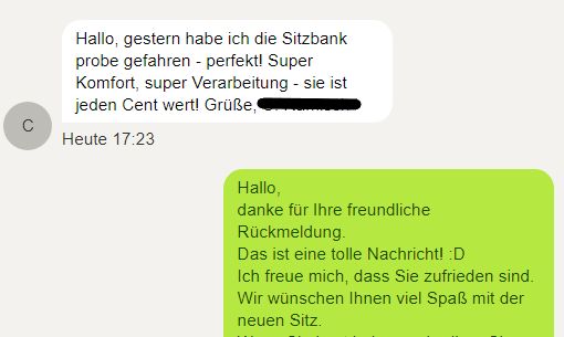 Sitzbank Umbau Sitzbank beziehen Peugeot Speedfight 3 in Saarbrücken