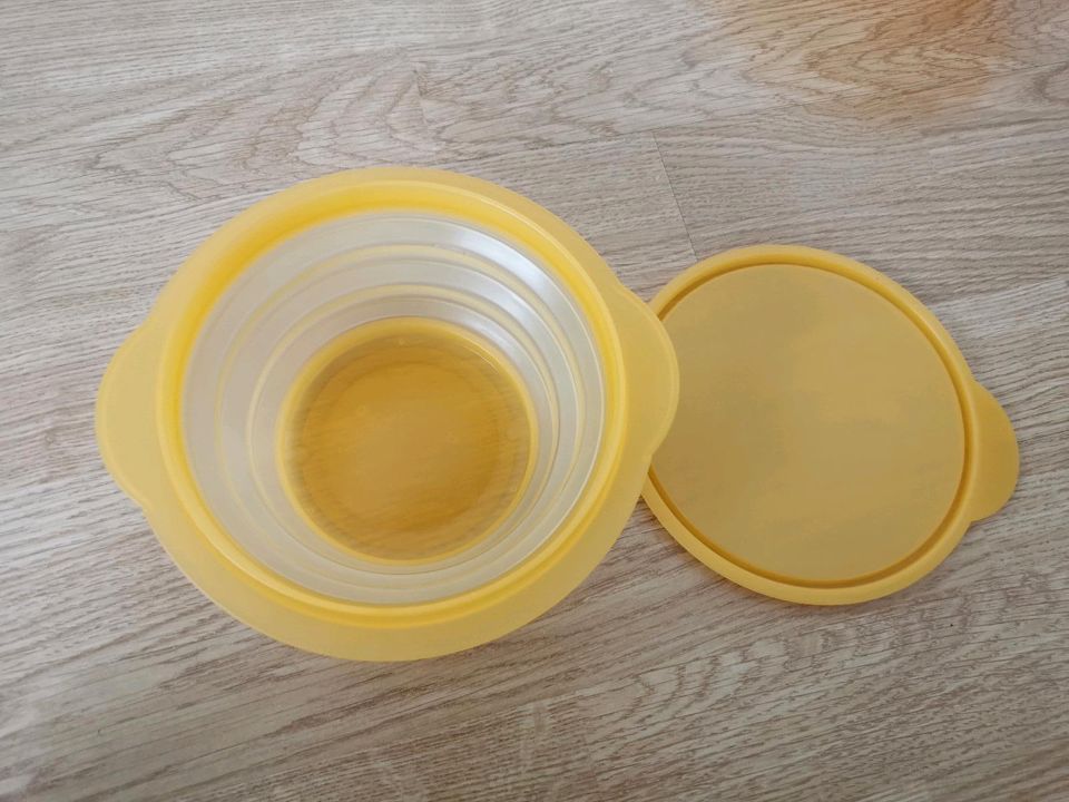 Tupperware Mini Max 700 ml und 950 ml gelb orange faltbar in Minden