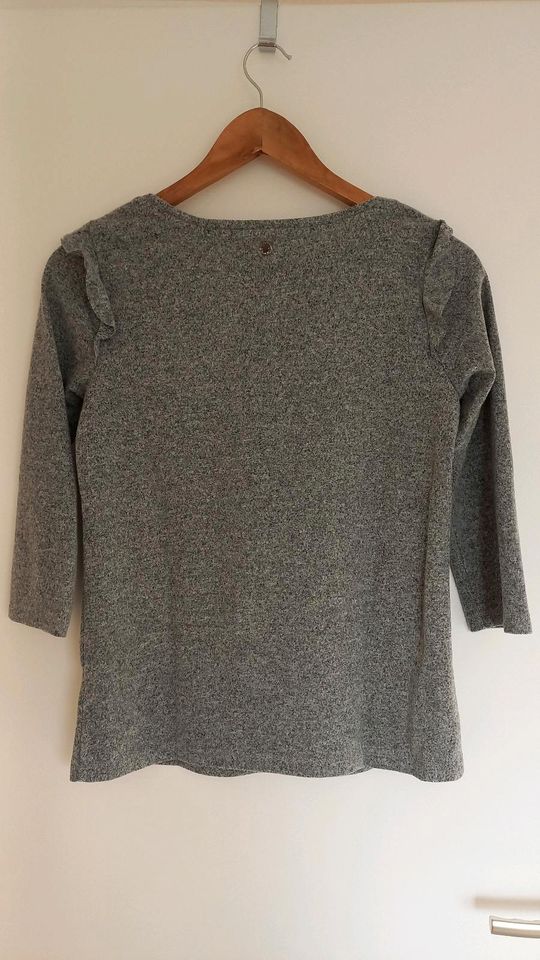 Pullover rüschen gerry weber taifun grau 34 in Frankfurt am Main