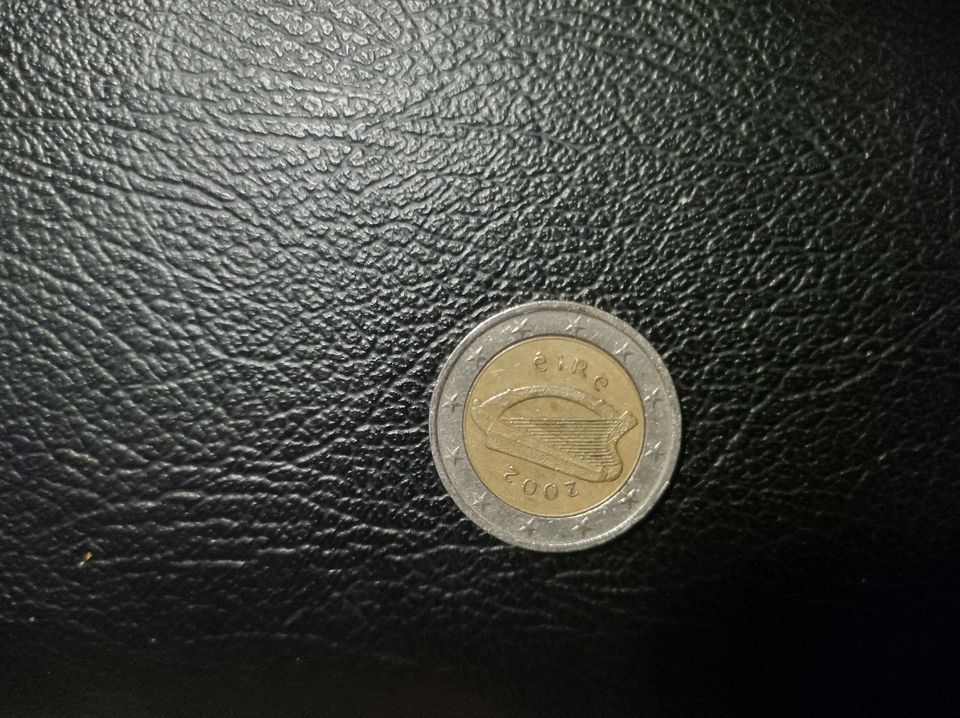 2 Euro Münze falsch gegossen in Reutlingen