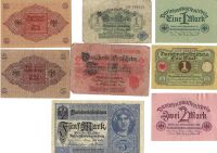 8 Darlehenskassenscheine 1914, 1917, 1920, 1922 Bayern - Weiden (Oberpfalz) Vorschau